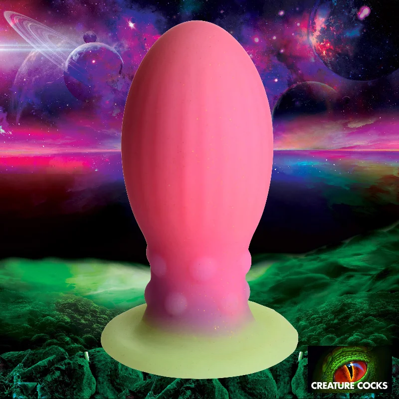 Ukulele-small dildo-Xeno Egg Glow In The Dark Silicone Egg