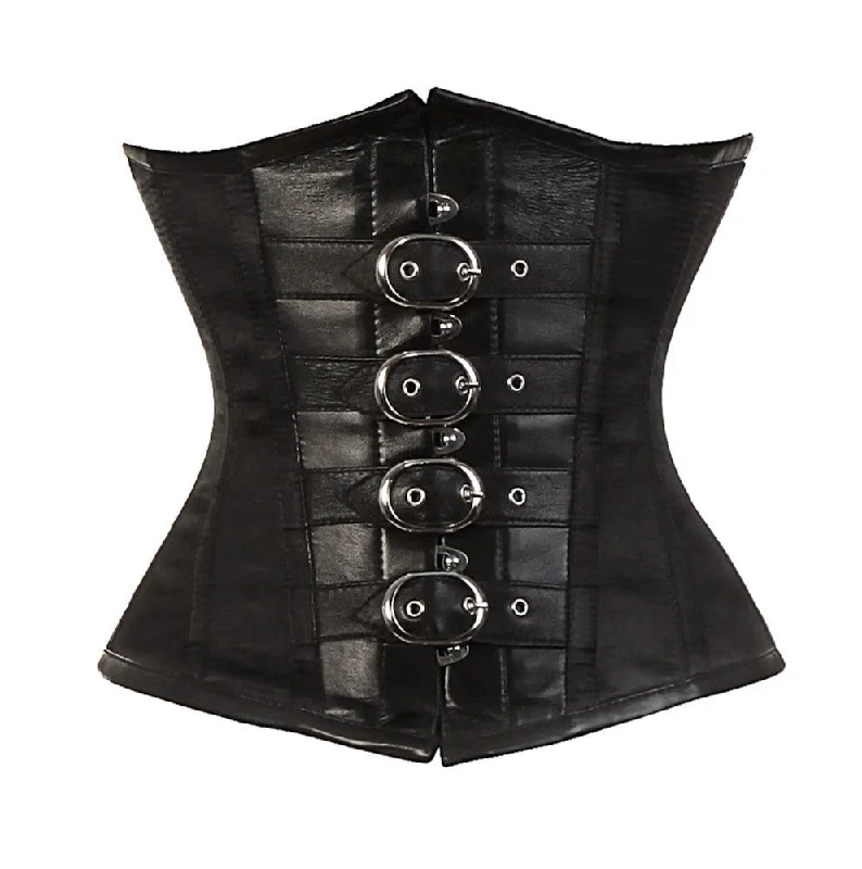 corset with halter threads-Victoria Satin Underbust Corset