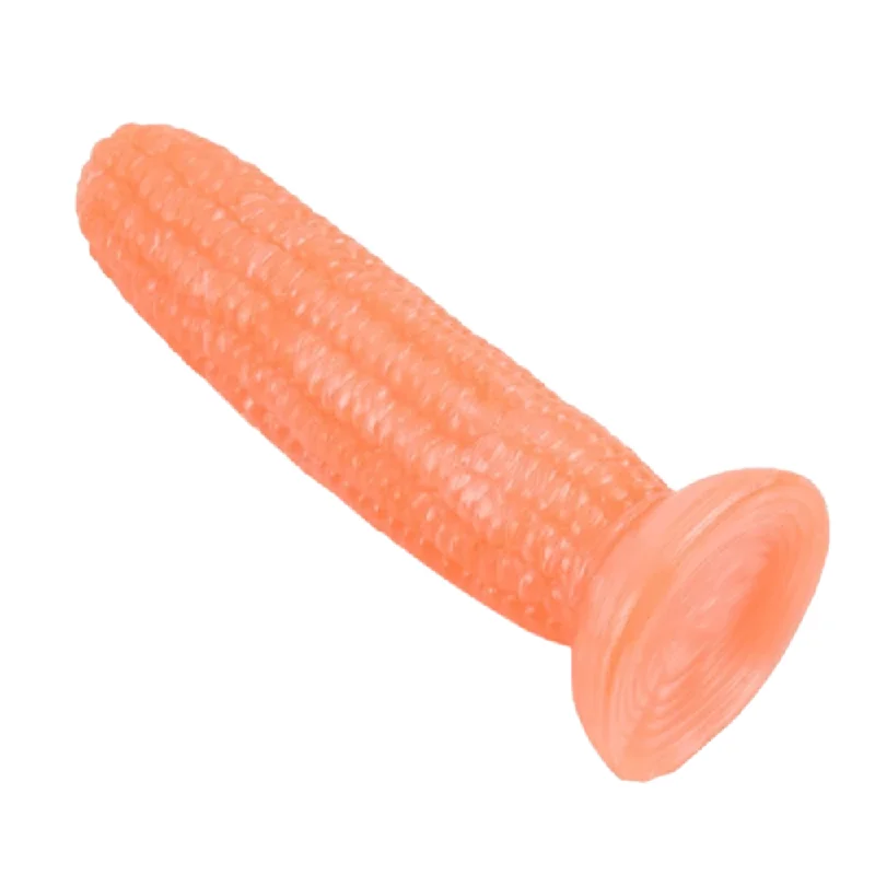 Mold-cast dildo-Corn Dildo | Erotic 7" Corn Dildo With Suction Cup |/| Base Men'S