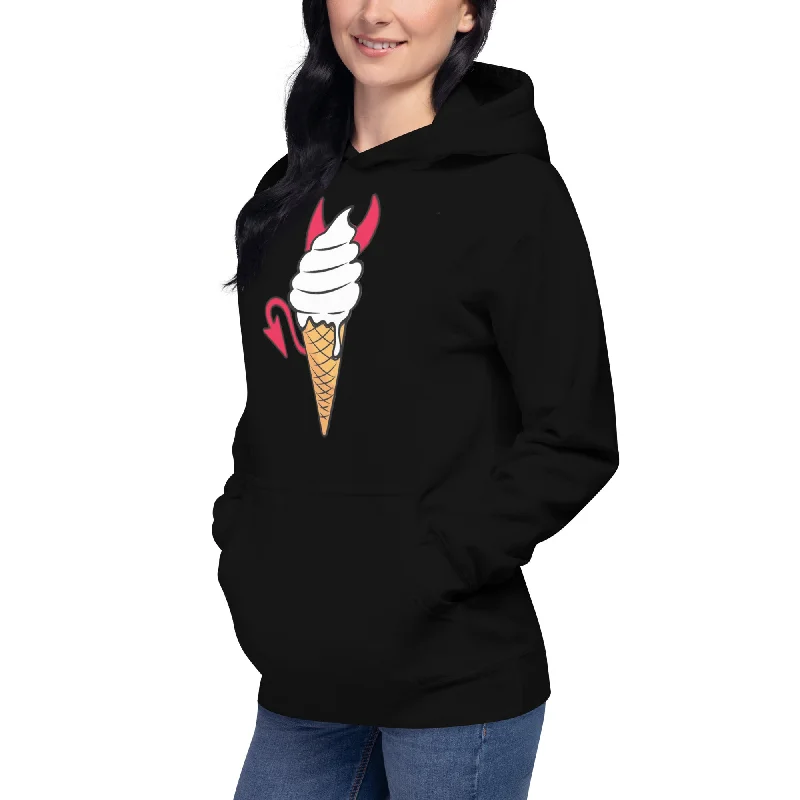 Devilish Vanilla Soft Serv Unisex Hoodie