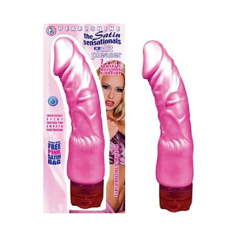 vibrating dildo for clitoral and anal stimulation-Waterproof Clit Pleaser Pink