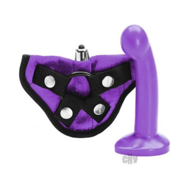 vibrating prostate massager for men with multi-speed control-Tantus Sport Kit - Midnight Purple