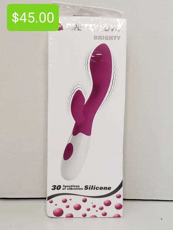 vibrating dildo with multiple settings for custom pleasure-Pretty Love Brighty