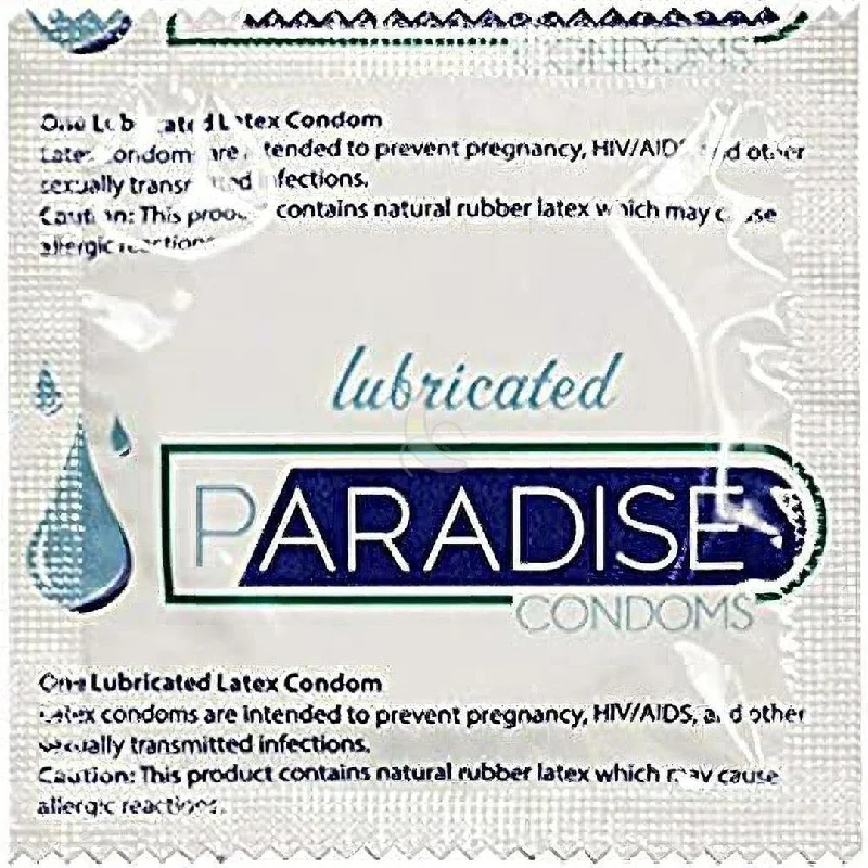 vibrating anal probe with ergonomic shape for easy use-Paradise Lubricated Latex Condoms