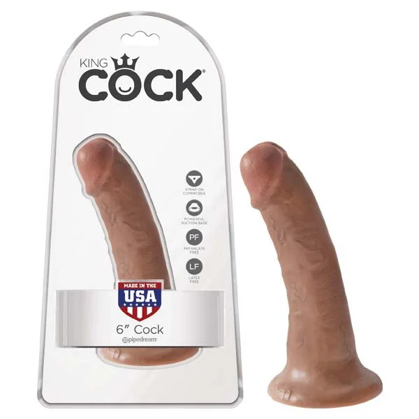 Classical-elegant dildo-King Cock 6'' Tan 15.2cm Dong