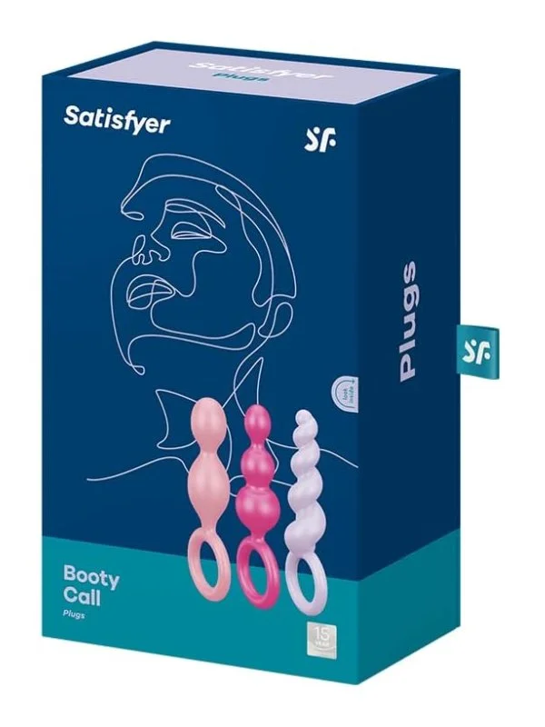 Versatile Touch Masturbator-Satisfyer Booty Call Plugs Pastels