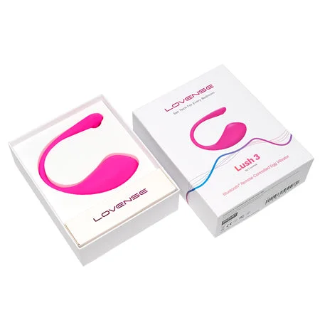 Lovense Lush 3 Bluetooth Remote-Controlled Egg Vibrator