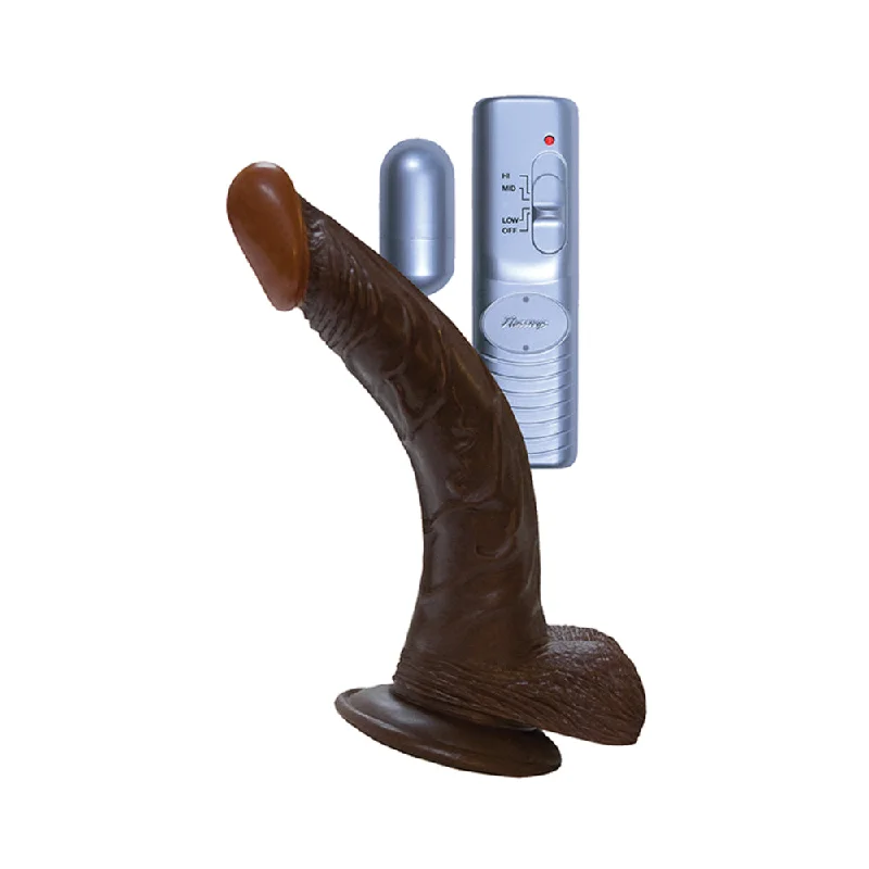 vibrating anal massager for intense sensations and pleasure-All American Whopper-8 Inch Vibe