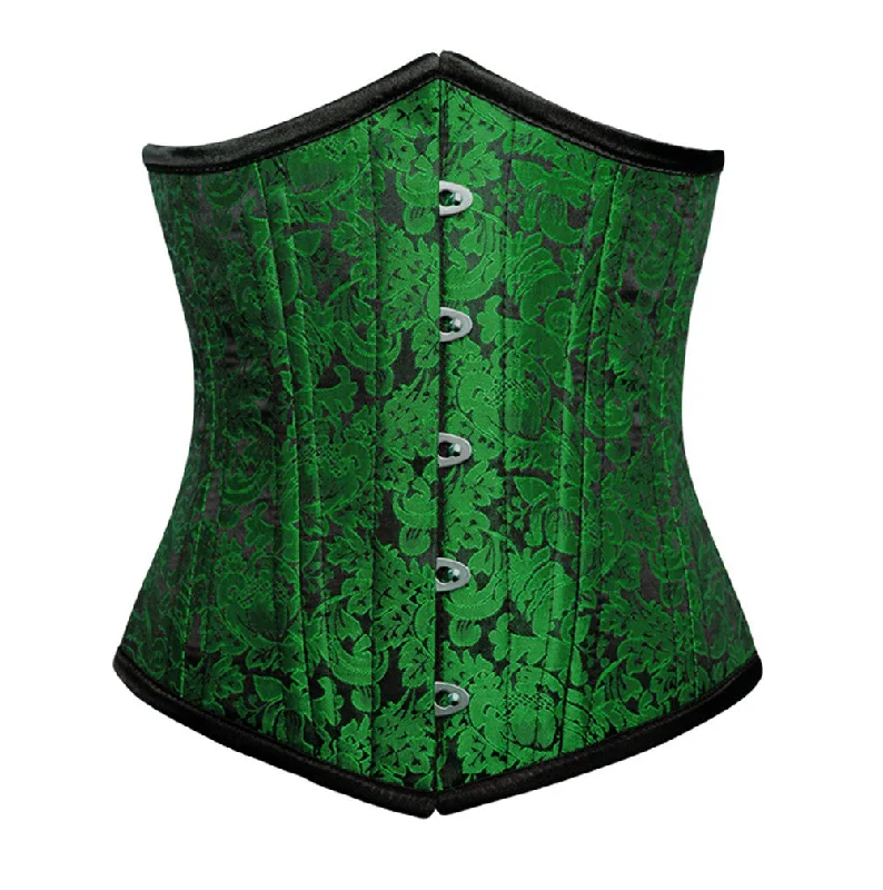 corset for evening motifs-Kornelia Brocade Waist Training Corset