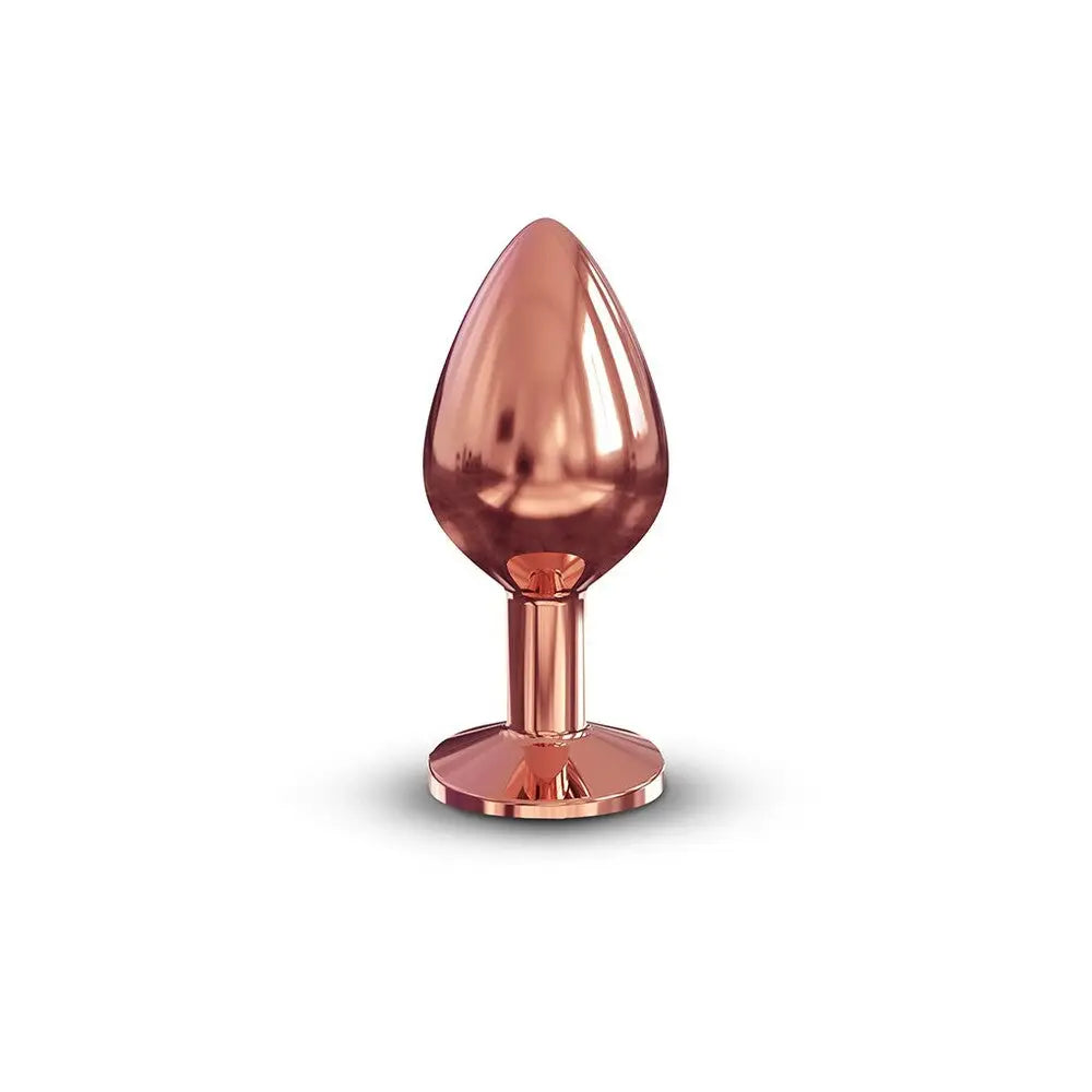 Minimal Touch Masturbator-Dorcel Rose Gold Medium Diamond Butt Plug