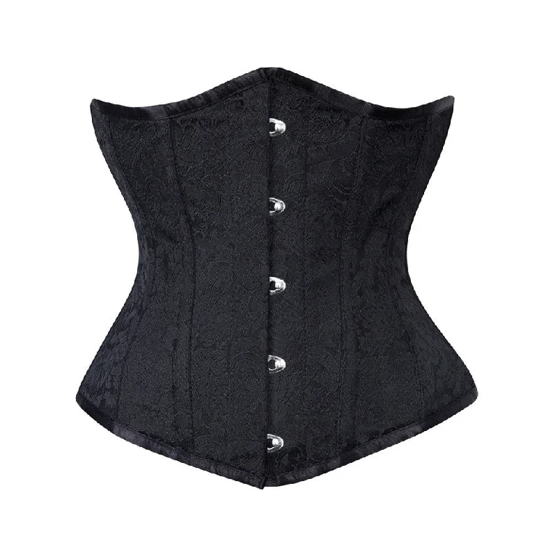 corset for dance strands-Cuthbert Brocade Underbust Corset