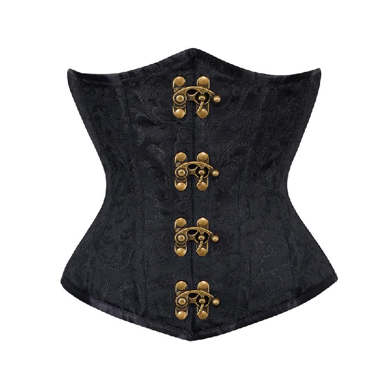 corset for body strands-Marion Brocade Underbust Corset