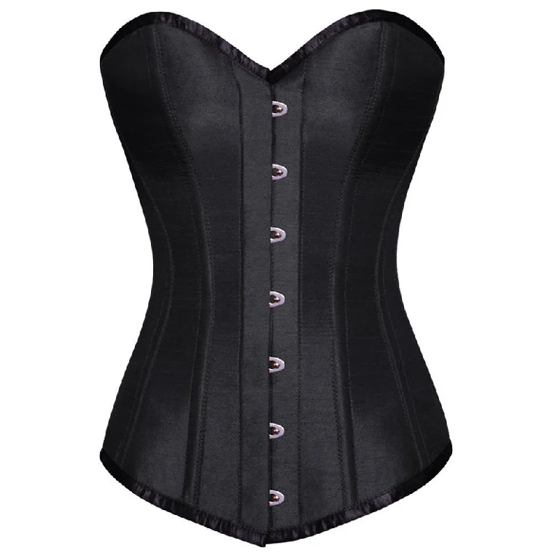 corset with layered yarns-Agnieszka Longline Overbust Corset