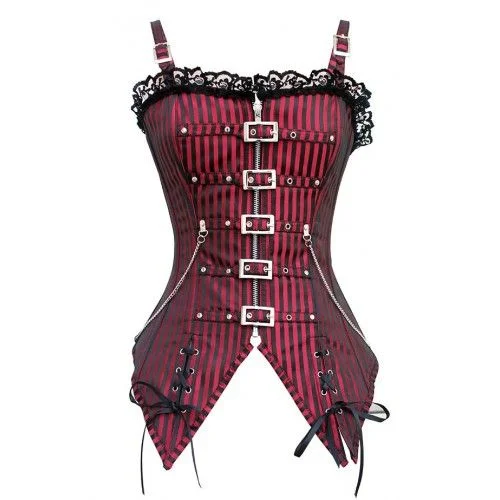 corset for historical nets-Promise Steampunk Overbust Corset