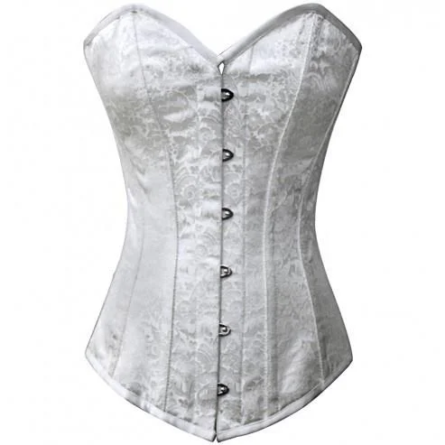 corset for evening lattices-Oksana Longline Overbust Corset