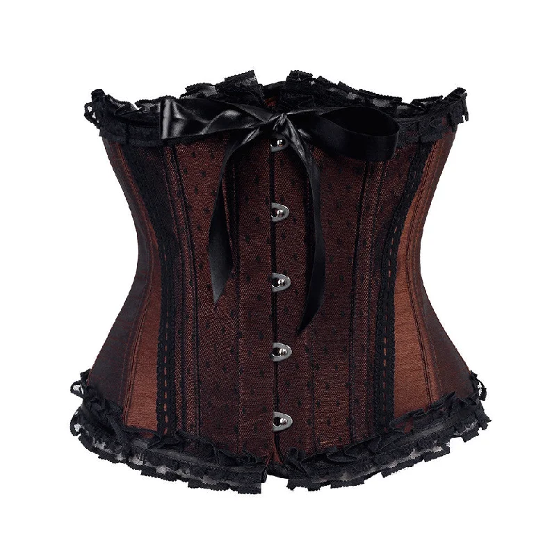 corset for fashion threads-Steffi Burlesque Underbust Corset