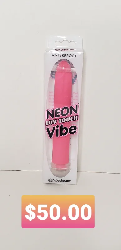 vibrating prostate massager with variable speeds for intense pleasure-Neon Luv Touch Vibe