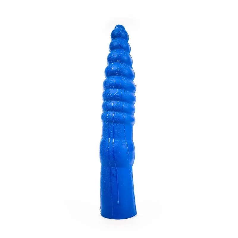 vibrating prostate toy for men with remote control features-ruff GEAR Drainer Depth Trainer 13 Inch Blue